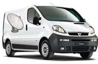 SystemSAT Delivery Van