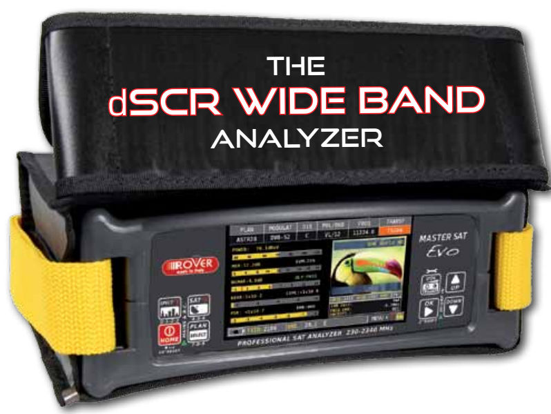 ROVER 4.3'' HD dSCR Wideband Analyser