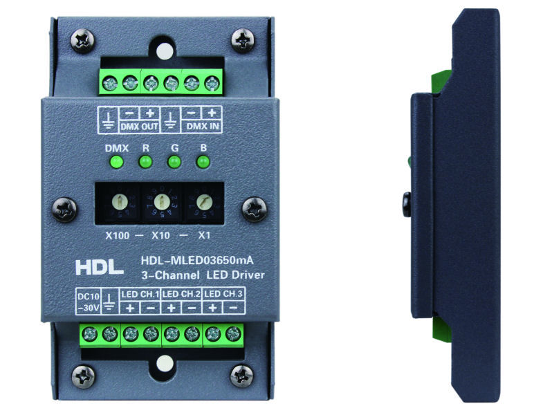 HDL 3CH 650mA LED Driver, 3CH=RGB