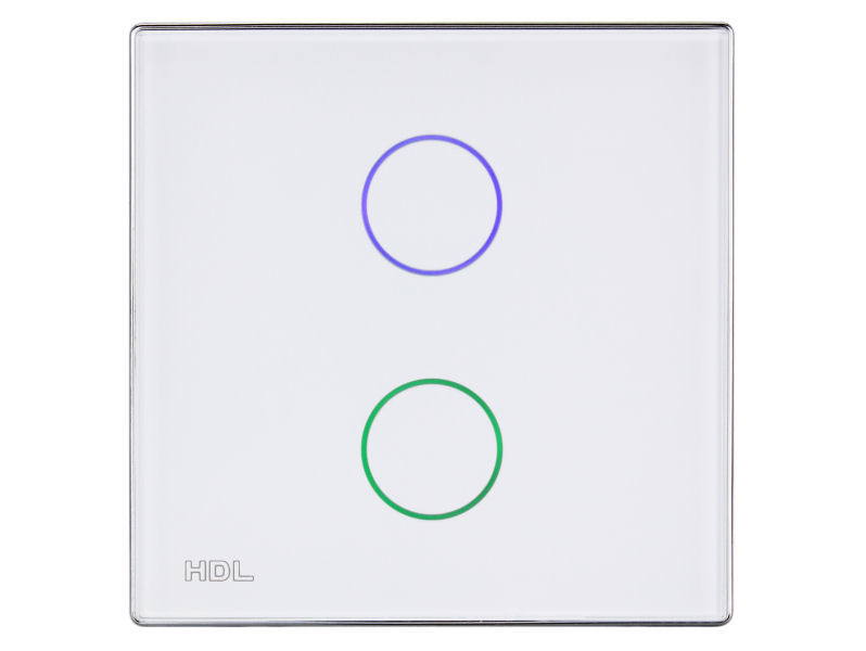 HDL iTouch 2 Button Wall Panel WIRELESS