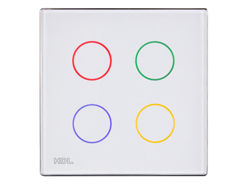 HDL iTouch 4 Button Wall Panel WIRELESS