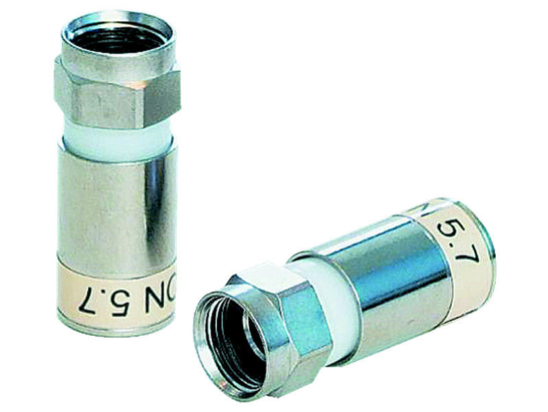 (1) CABELCON Compression F Plug 1.25mm