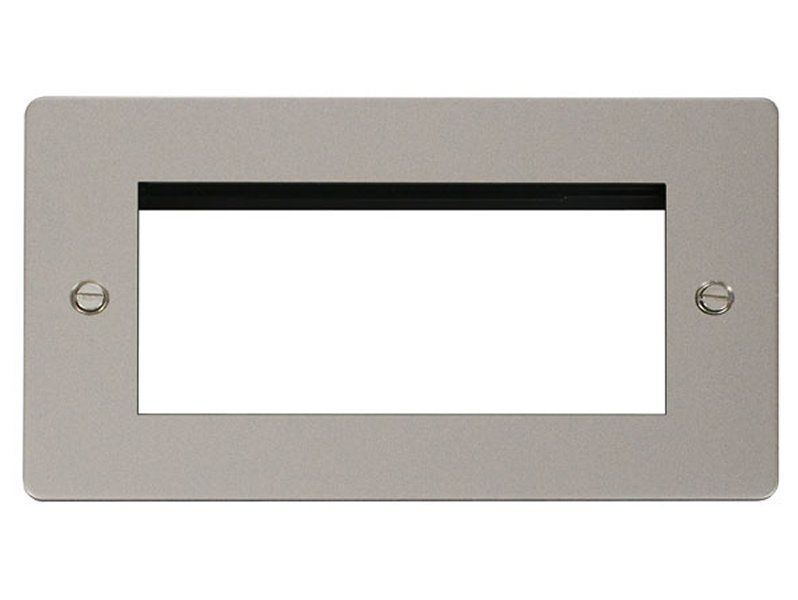 CLICK DEFINE Outlet Pearl Nickel 4 Module