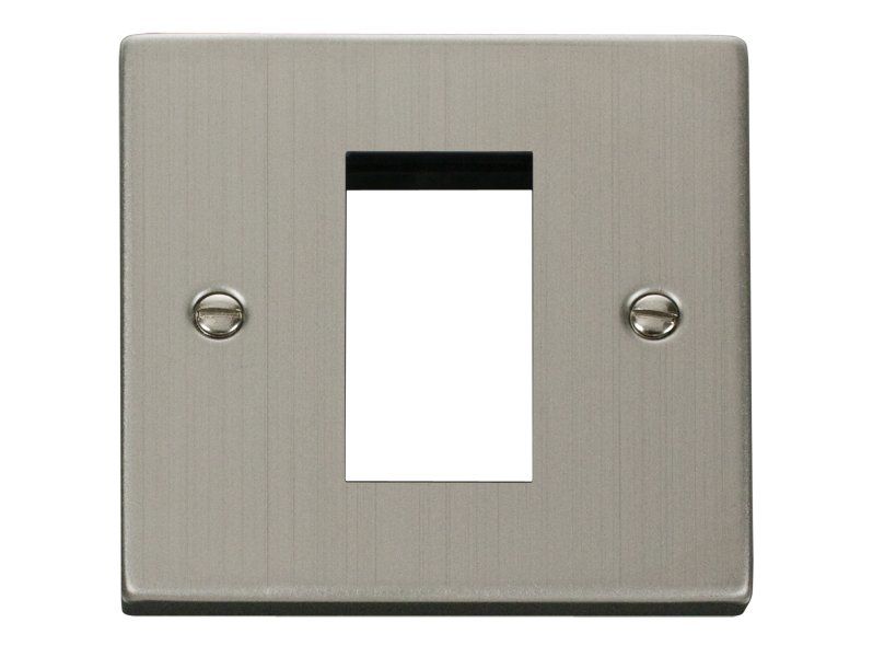 CLICK DECO Outlet Stainless Steel 1 Module