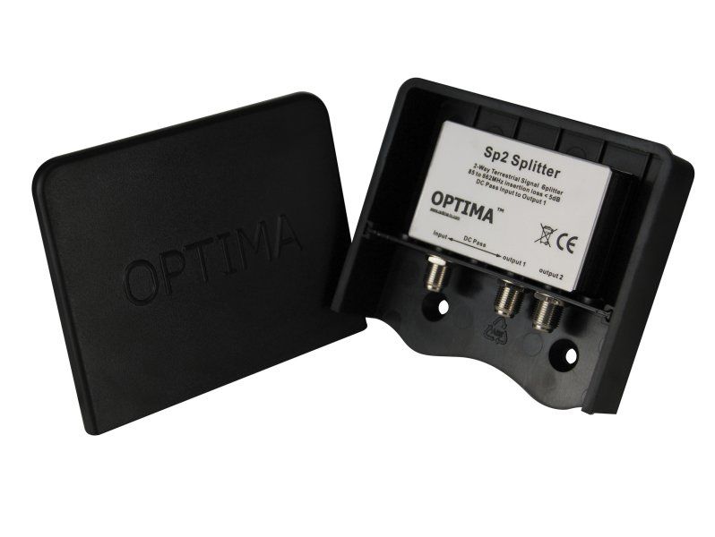 OPTIMA SP2 2 Way F DC Combiner-Splitter