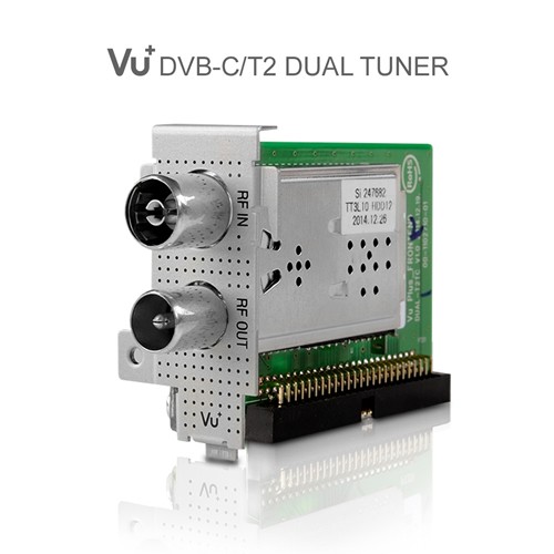 VU+ Hybrid Dual/Twin 2 x DVB-C/T2 Tuner for Vu+ UNO / SOLO SE V2 / ULTIMO / DUO2