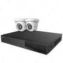 Mix Digital Viper NVR Kit - 4 Channel 1TB Recorder with 2 x 5MP Fixed Eyeball Cameras