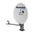 Maxview Precision 55cm Waterways Satellite System with Twin LNB