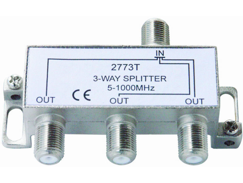 INTERNAL 3 Way F Splitter (5-1000MHz)