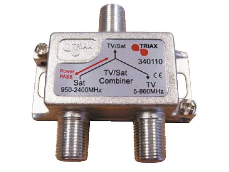 TRIAX Mini F Diplexer VHF/UHF-IF+DC