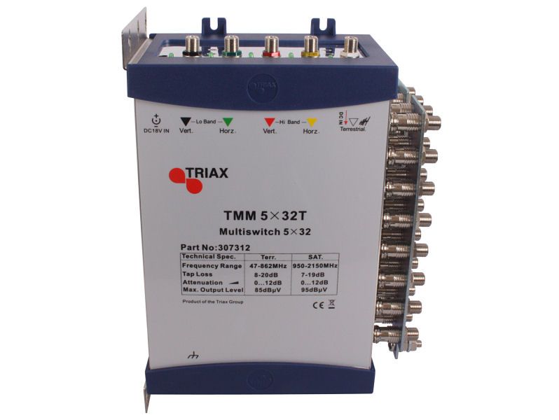 TRIAX TMM 5x32T CASCADE-TERMINATED