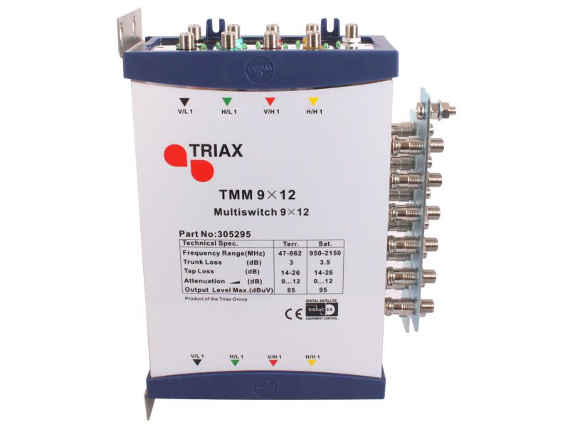 TRIAX TMM 9x12 CASCADE Multiswitch