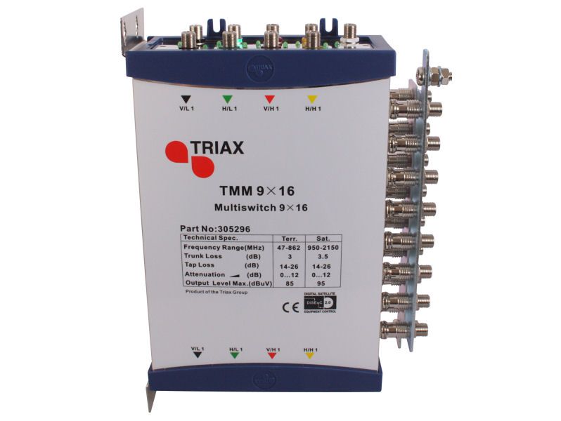TRIAX TMM 9x16 CASCADE Multiswitch