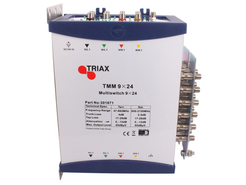 TRIAX TMM 9x24 CASCADE Multiswitch