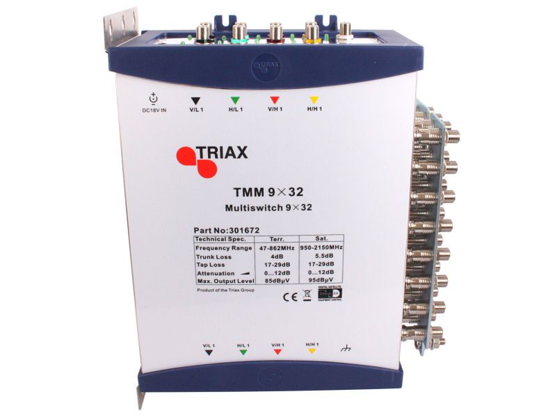 TRIAX TMM 9x32 CASCADE Multiswitch