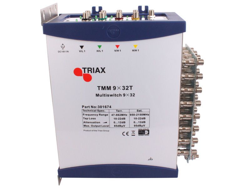 TRIAX TMM 9x32T CASCADE-TERMINATED