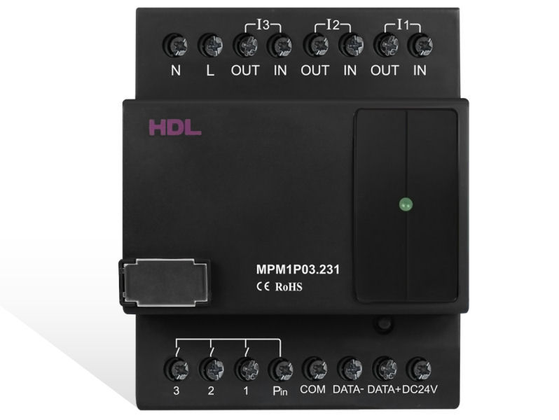 HDL Digital Power Meter 1 Phase 3 Channel