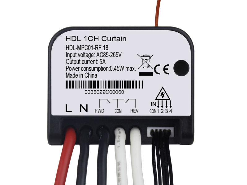 HDL 1CH Wireless Curtain Actuator