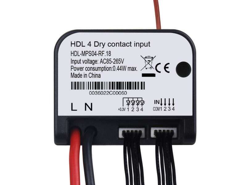 HDL 4CH Wireless Dry Contact Inputs