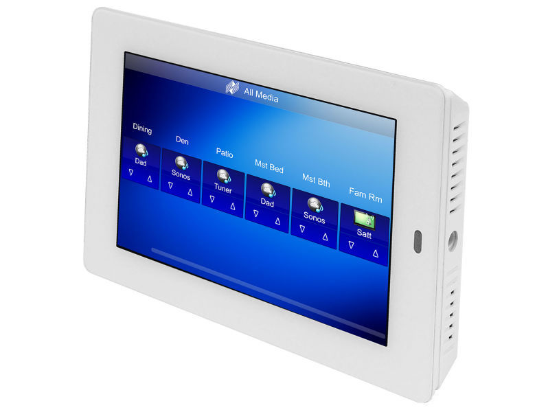 NILES 4'' PoE Wall Mount Touch Panel WHITE