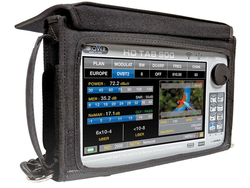 ROVER 9'' Touch HD Tablet Spectrum Analyser
