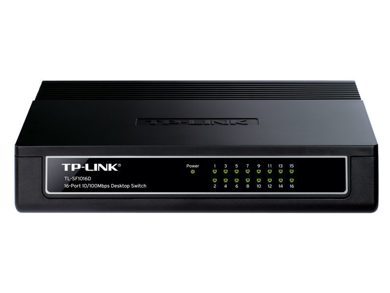 TP-LINK 16 Port 10/100Mb Ethernet Switch