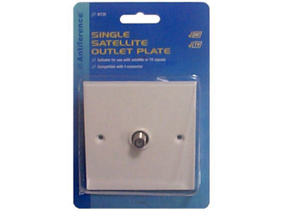 ANTIFERENCE F Single Outlet Plate