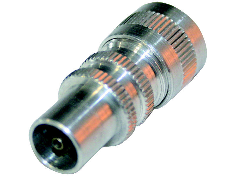 (50) QUALITY Coax Plug Male Aluminium
