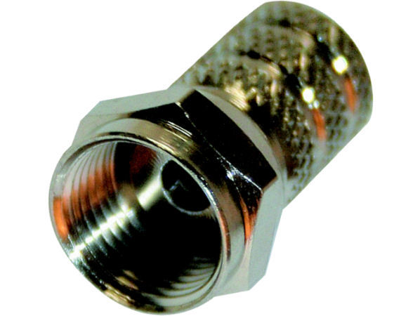 (100) BUDGET Screw F Plug 0.65mm (Tub)
