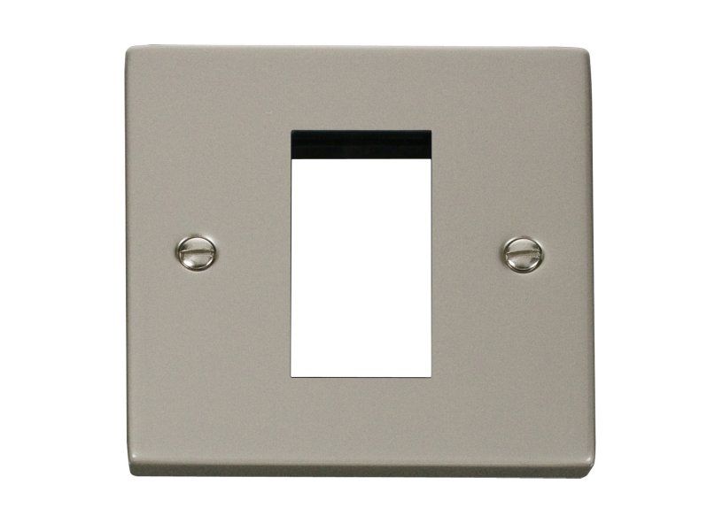 CLICK DECO Outlet Pearl Nickel 1 Module