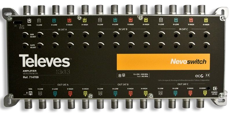 TELEVES 13x13 CASCADE Launch Amp