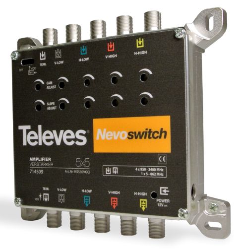 TELEVES Nevo 5x5 Amplifier High-Gain