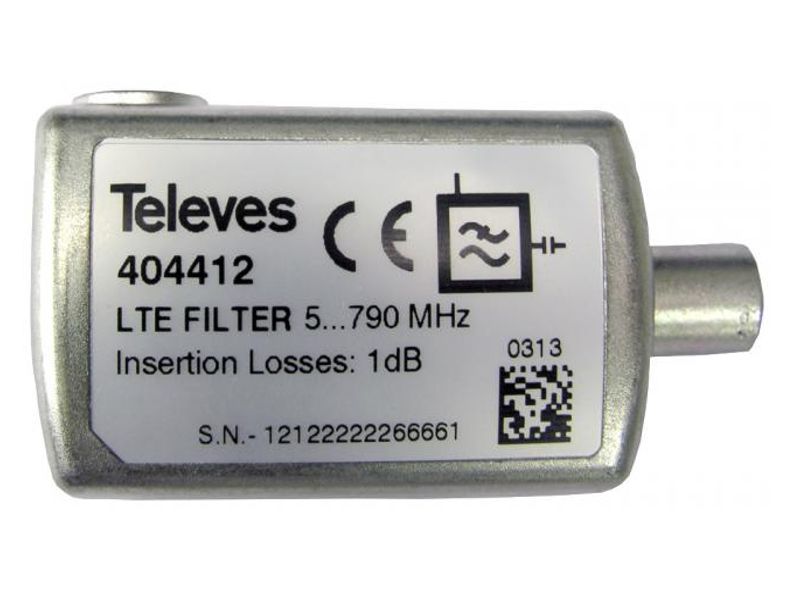 TELEVES CH60 IEC Indoor 4G LTE Filter