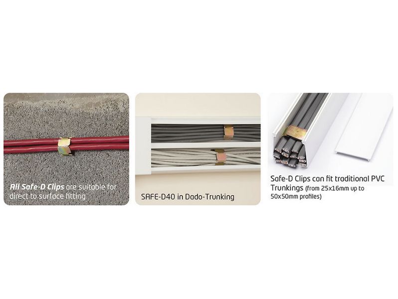 (1) D-LINE SAFE-D50® Fire Resistant Fixing