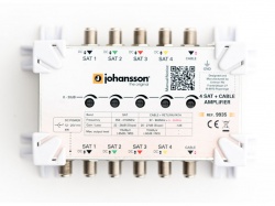 JOHANSSON Amplifier x4 SAT + 1 TERR