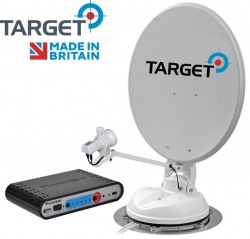 MAXVIEW MXL017/85 TARGET 85CM FULLY AUTOMATIC SATELLITE DISH WITH SINGLE LNB