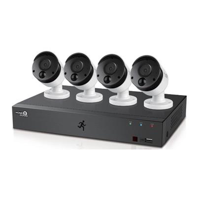HomeGuard HGDVK84404-1 1080P 8CH DVR & 4x 1080P PIR Heat-Sensing Day/Night CCTV Cameras 1TB
