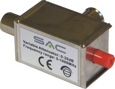 SAC Variable Attenuator IEC 0-20db 5-1000MHz