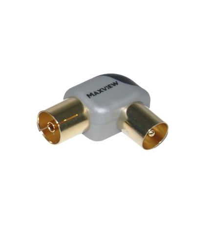 Maxview MXR0071M Angled Coax Connector Gold