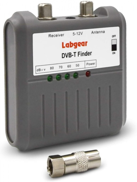 LABGEAR 27866R DVB-T SIGNAL STRENGTH FINDER FOR FREEVIEW HD TV AERIAL