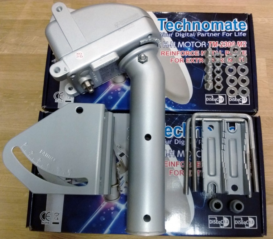Technomate TM-2300 DiSEqC Motor Satellite piatto