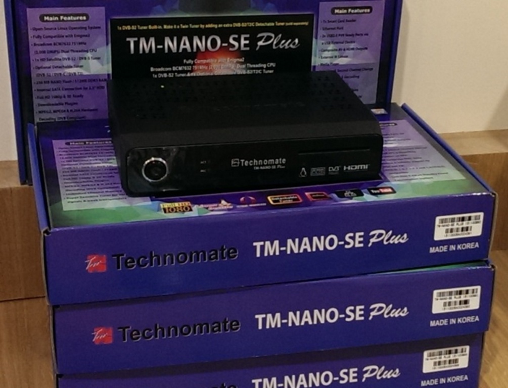 Technomate TM Nano SE M2 Plus HD PVR Single Tuner DVB-S2 Satellite Receiver