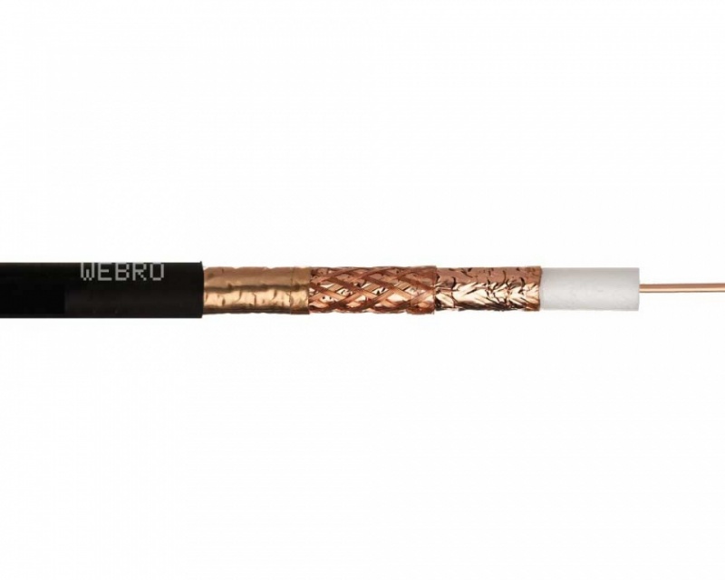 60m Webro HD100 Class AA LSZH Satellite & TV Coaxial Cable