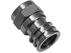 (1) CABELCON Crimp F Plug 1.25mm SMALL