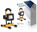 Konig Mobile LED Floodlight 10 W 700 Lumen COB with EU Plug