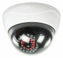 Konig Dummy CCTV Dome Camera with IR LEDs that light up in dark