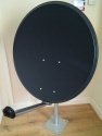 1m Mix Digital Premium TRX Satellite Dish & Pole Mount Fittings 100cm